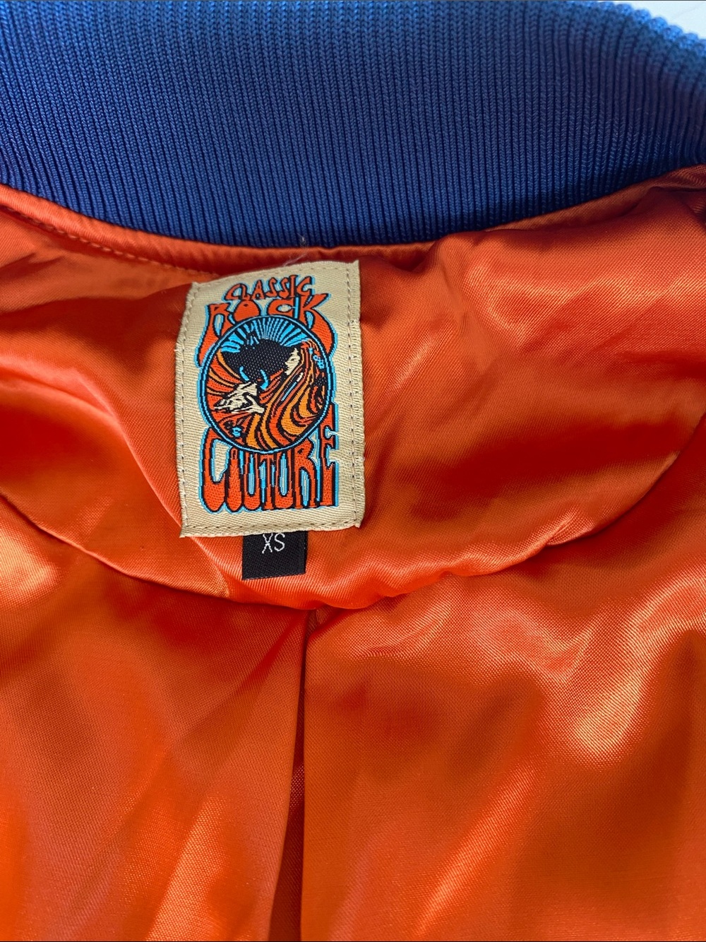 Classic Rock Couture Original Blue Rising Sun Jacket - Picture 5 of 7